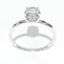 Load image into Gallery viewer, 2 Carat Moissanite 14K White Gold Engagement Promissory Ring