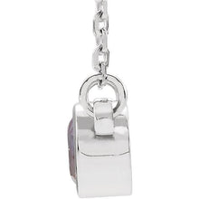Load image into Gallery viewer, Genuine Alexandrite Bezel with 16" Necklace - Giliarto