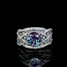 Load image into Gallery viewer, "Infinitely Yours" Giliarto Alexandrite Engagement Ring