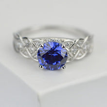 Load image into Gallery viewer, 2.0 Carat Sapphire Promissory Ring