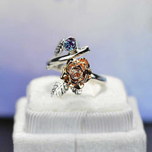 Load image into Gallery viewer, Giliarto Alexandrite Rose Gold Promissory Ring - Sold As Is