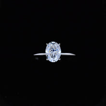 Load image into Gallery viewer, 1.5 Carat Moissanite 14K White Gold Engagement Promissory Ring