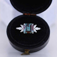 Load image into Gallery viewer, 3Ct Cushion Alexandrite Engagement Ring, Cushion Alexandrite Engagement Ring