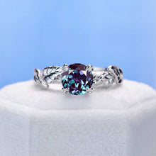 Load image into Gallery viewer, 2 Carat Alexandrite Twig Engagement Ring