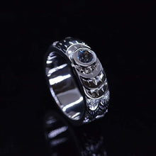 Load image into Gallery viewer, ''Chrysler'' 0.5 Carat Alexandrite Men's Gold Ring.