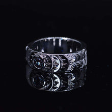 Load image into Gallery viewer, ''Chrysler'' 0.5 Carat Alexandrite Men's Gold Ring.