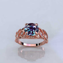 Load image into Gallery viewer, 2.0 Carat Forever One Alexandrite Diamond Engagement Ring