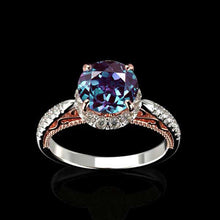 Load image into Gallery viewer, Forever One Alexandrite Adara Gold Ring