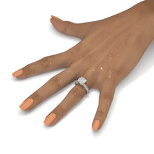 Load image into Gallery viewer, 2 Carat Moissanite Diamond White Gold Giliarto Engagement Ring