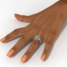 Load image into Gallery viewer, Alexandrite engagement ring gold, art deco Vintage 14K gold ring set , Moissanite/alexandrite band, Pear shaped, Bridal Set Anniversary ring