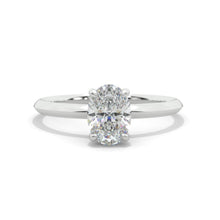Load image into Gallery viewer, oval moissanite ring