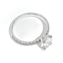 Load image into Gallery viewer, 1.5 Carat Oval Moissanite Engagement Ring