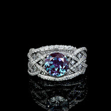 Load image into Gallery viewer, "Infinitely Yours" Alexandrite Engagement Ring