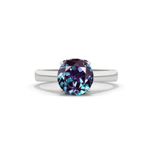 Load image into Gallery viewer, 2 Carat Alexandrite Heart Symbol 14K Gold Engagement Ring