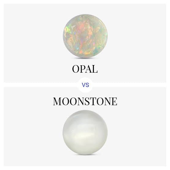 Opal vs. Moonstone: A Detailed Comparison