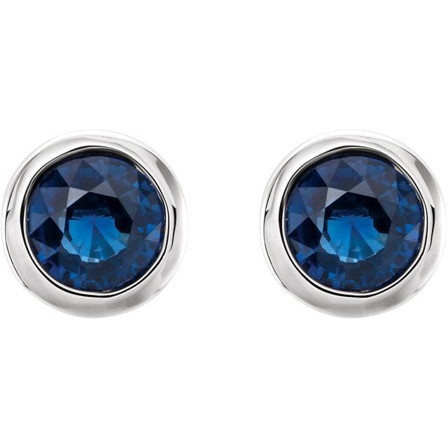 Blue Sapphire  Earrings - Giliarto