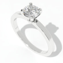 Load image into Gallery viewer, 1 Carat Giliarto Moissanite White Gold Engagement Promissory Ring
