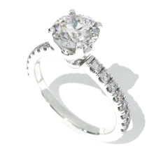 Load image into Gallery viewer, Eleanore 1.5 Carat Moissanite Engagement Ring
