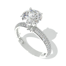Load image into Gallery viewer,  2 Carat  Lab Grown Diamond 14K Gold  Engagement Ring
