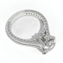 Load image into Gallery viewer, 3.2 Carat Giliarto Moissanite Diamond  Engagement Ring
