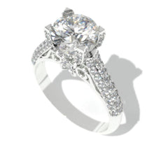 Load image into Gallery viewer, 2.7 Carat Giliarto Moissanite Engagement Ring
