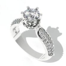 Load image into Gallery viewer, 1.5 Carat  Moissanite Engagement Ring
