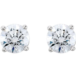 1 CTW  Diamond Stud Earrings - Giliarto