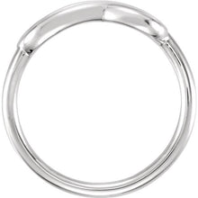 Load image into Gallery viewer, Double Infinity-Inspired Ring 14K White  Gold - Giliarto
