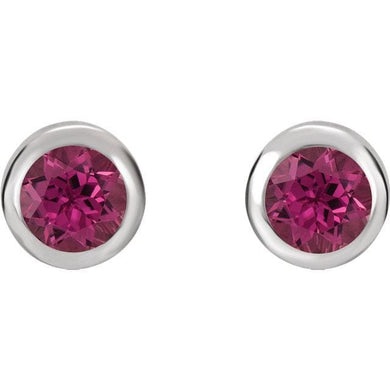 Pink Tourmaline Earrings - Giliarto