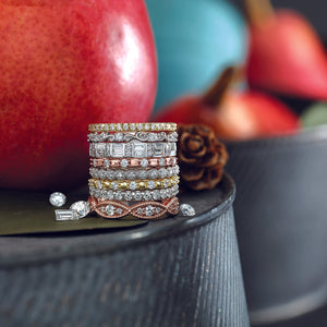 14K Gold 1/6 CTW Diamond  Anniversary Band