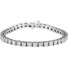 Load image into Gallery viewer, 10 CTW Diamond Line 7.25&quot; Bracelet - Giliarto
