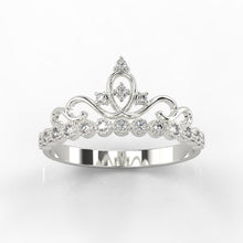 Load image into Gallery viewer, “Luxury Living” Diamond Tiara  Ring - Giliarto
