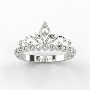 “Luxury Living” Diamond Tiara  Ring - Giliarto