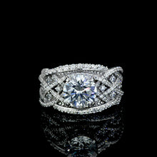 Load image into Gallery viewer, Forever One Moissanite ring

