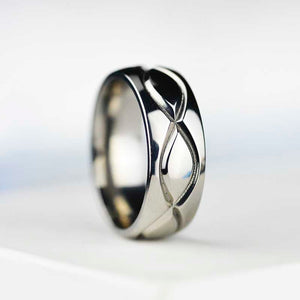 INFINITY Titanium Men's Ring