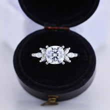 Load image into Gallery viewer, 3Ct Cushion Moissanite Engagement Ring, Cushion Moissanite Engagement Ring
