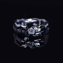 Load image into Gallery viewer, Diamond Men&#39;s  14K White Gold  Ring.
