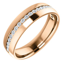 Load image into Gallery viewer, 14K Gold 0.6 CTW Diamond Round Comfort-Fit Band
