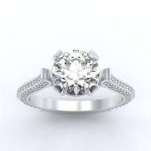 Load image into Gallery viewer, Orion 2.6 Carat Moissanite Engagement Ring
