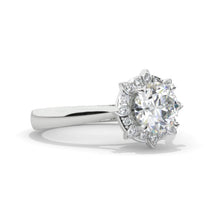 Load image into Gallery viewer, 1.5 Carat  Moissanite  Engagement Ring 14K White Gold  Ring
