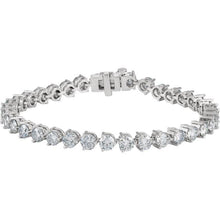 Load image into Gallery viewer, 12 CTW Diamond Line 7.25&quot; Bracelet - Giliarto
