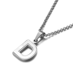 Shell Letter Necklaces  A-Z Initial Pendants