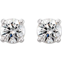 Load image into Gallery viewer, 0.3 CTW  Diamond Stud Earrings - Giliarto, solitaire earrings
