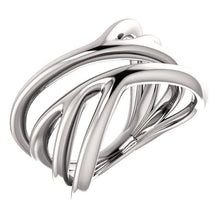 Load image into Gallery viewer, Negative Space  Sterling Silver Ring - Giliarto
