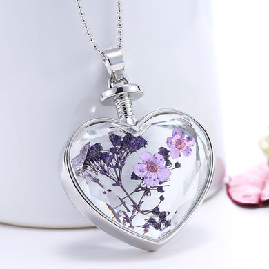 Lavender Necklace Pendant