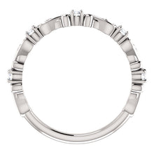 Load image into Gallery viewer, 14K Gold 1/6 CTW Diamond  Anniversary Band
