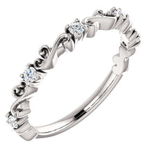 Load image into Gallery viewer, 14K Gold 1/6 CTW Diamond  Anniversary Band
