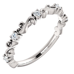 14K Gold 1/6 CTW Diamond  Anniversary Band