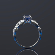 Load image into Gallery viewer, 1.0 Carat Winter Sapphire Engagement Ring - Giliarto
