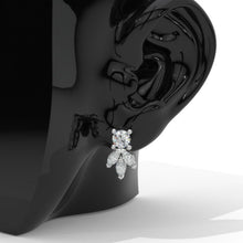 Load image into Gallery viewer, 2.2 CTW Carat Giliarto  Moissanite Earrings
